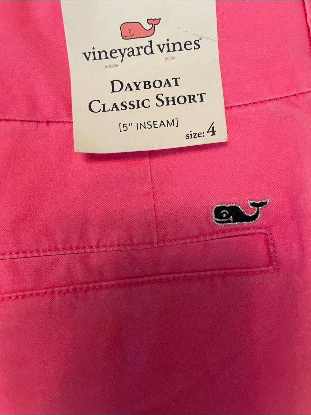 Vineyard Vines Pink Dayboat Classic Women's Shorts